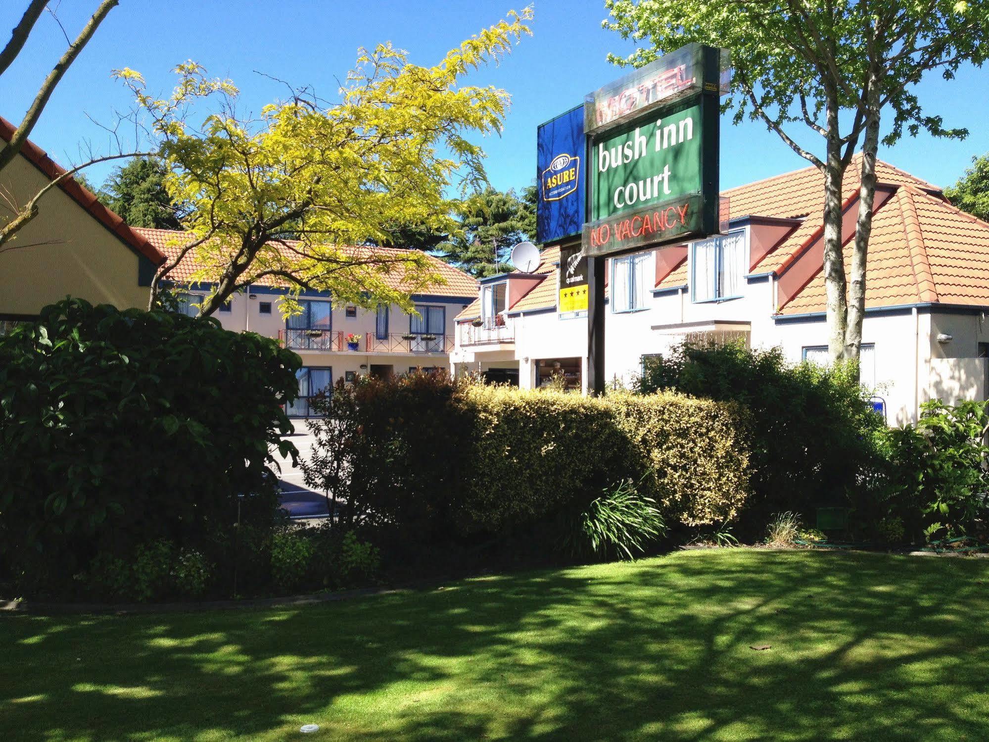 Bush Inn Court Motel Christchurch Extérieur photo